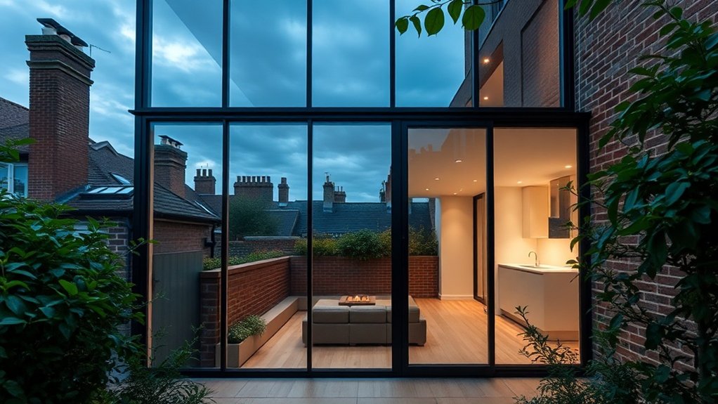 Glass Extension Walls Hemel Hempstead
