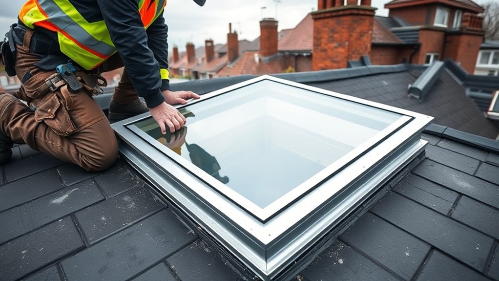 Skylight Installation Leverstock Green
