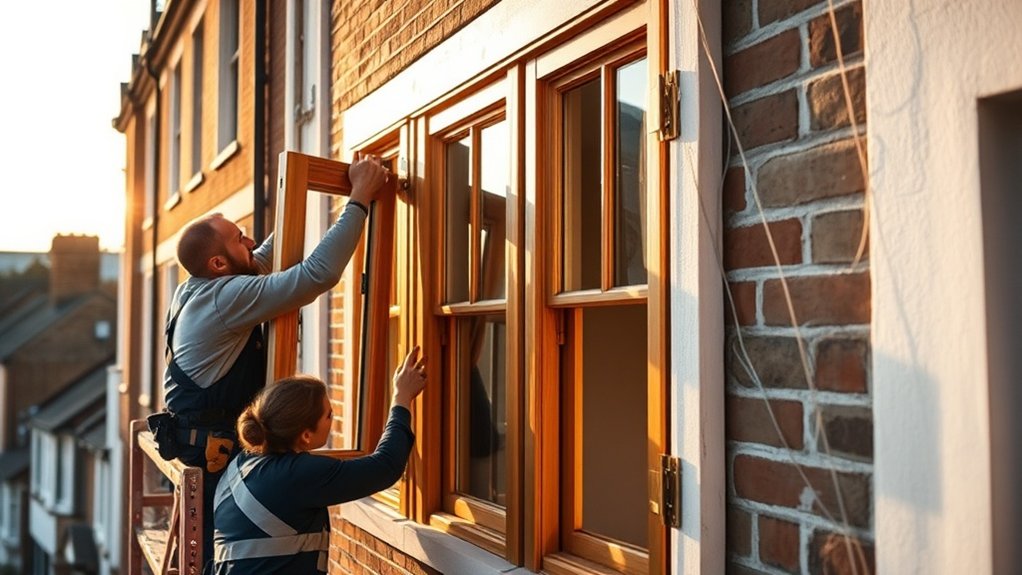 Wooden Window Installation Hemel Hempstead